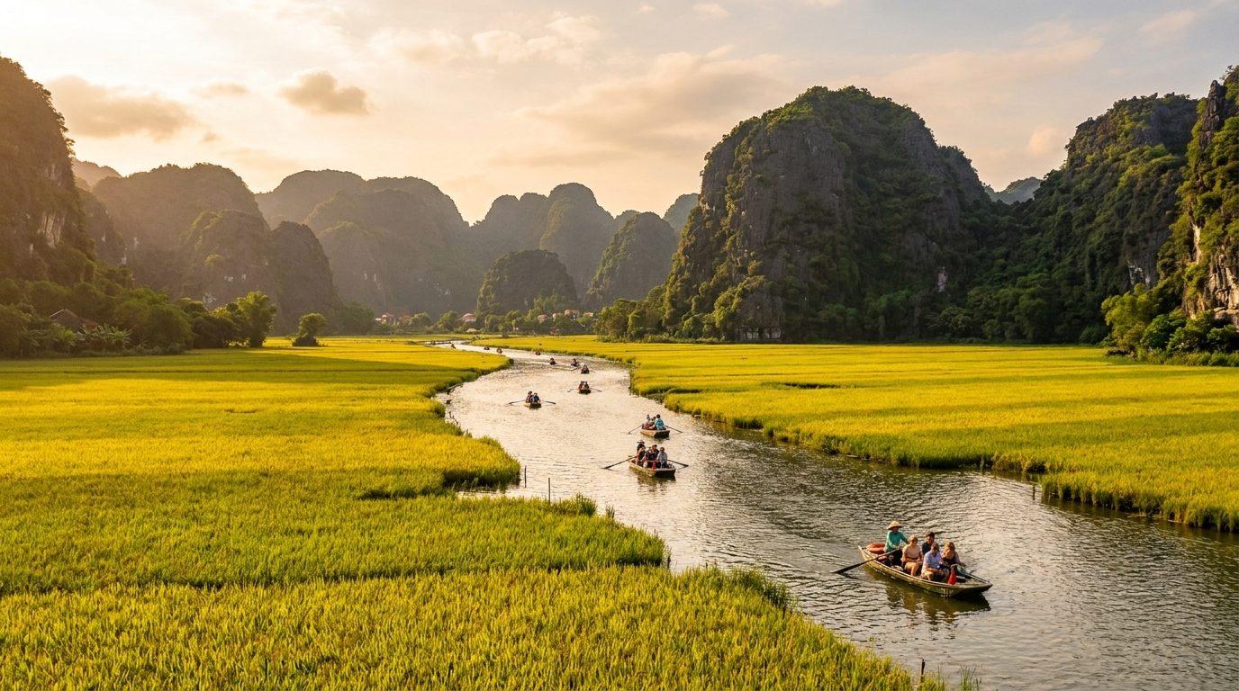 NINH BINH – HOA LU – TAM COC - Shared Tour